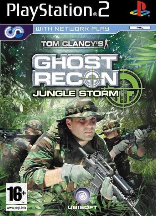 Tom Clancys Ghost Recon Jungle Storm (PS2 Games), Spelcomputers en Games, Games | Sony PlayStation 2, Zo goed als nieuw, Ophalen of Verzenden