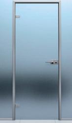Deurkader van 2,7m2 voor deur DIN rechts-RVS effect, Doe-het-zelf en Verbouw, Glas en Ramen, Ophalen of Verzenden, Nieuw
