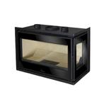 Inzethaard Houtgestookt 150 Mm Adour 600 Rechts Glas, Huis en Inrichting, Kachels, Nieuw