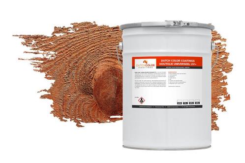 DCC Houtolie Universeel UV+ Teak 1L, Doe-het-zelf en Verbouw, Verf, Beits en Lak, Verf, Nieuw, Minder dan 5 liter, Verzenden