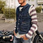 HolyFreedomGiletBlauwDenimVest, Motoren, Jas | textiel, HolyFreedom, Nieuw met kaartje, Heren