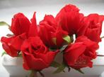 Roosjes 5-6cm. Zijde Best Quality Rood 10 st Roos zijdebloem, Huis en Inrichting, Woonaccessoires | Kunstplanten en Kunstbloemen