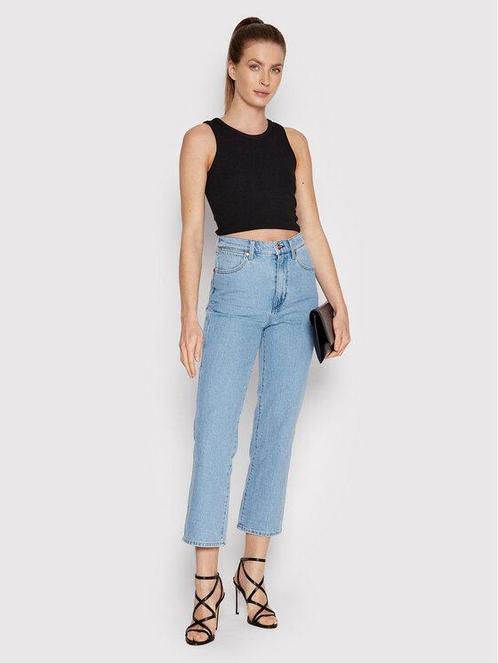 -56% Wrangler  Wrangler Wild west bluestone  maat 40-34, Kleding | Dames, Spijkerbroeken en Jeans, Nieuw, Verzenden