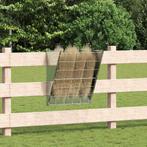 vidaXL Hangend Hooi Feeder Zilver 61 x 33 x 66 cm, Verzenden, Nieuw