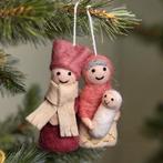 Wolvilt Hanger Jozef & Maria Kerst - Cyclaam&Oudroze - Fairt, Diversen, Ophalen of Verzenden, Nieuw