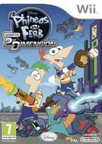 Phineas and Ferb Across the 2nd Dimension (Nintendo Wii), Vanaf 3 jaar, Gebruikt, Verzenden