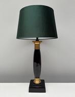 Tafellamp - Messing, Textiel - Empire Stijl Tafellamp