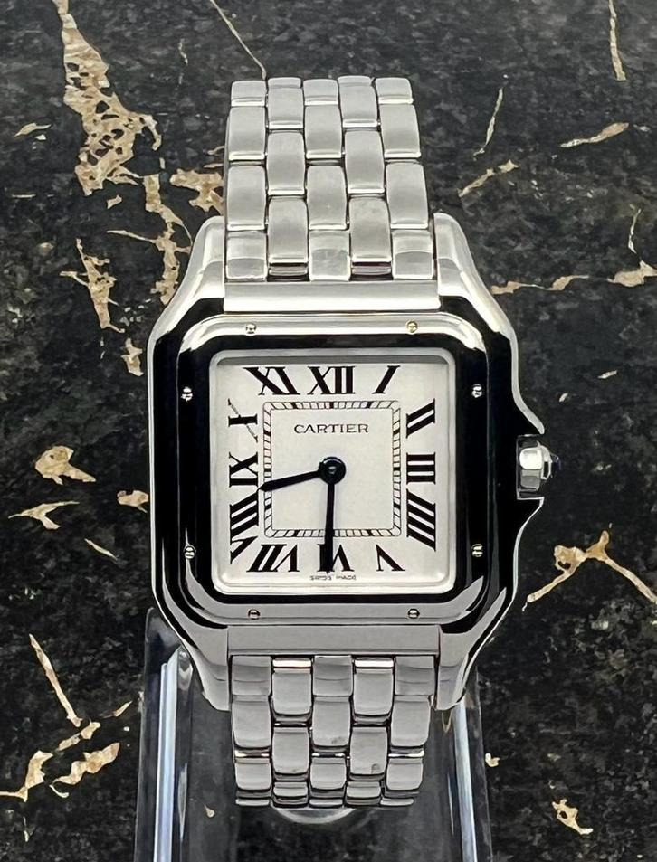 Panthere de Cartier Medium - WSPN0015 - New 2025, Sieraden, Tassen en Uiterlijk, Horloges | Dames, Staal, Nieuw, Staal, Overige merken
