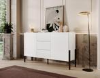 Meubella Dressoir Jordy wit 154 cm, Verzenden, 150 tot 200 cm, Nieuw, Modern