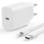 Snellader iPhone + Oplader Kabel 1 Meter - USB C - Voor, Ophalen of Verzenden, Nieuw