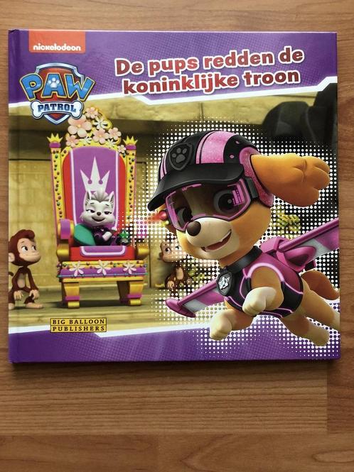 Paw Patrol - De pups redden de koninklijke troon Nickelodeon, Boeken, Overige Boeken, Gelezen, Verzenden