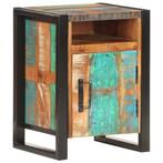 vidaXL Nachtkastje 40x35x55 cm massief gerecycled hout, Minder dan 45 cm, Verzenden, Nieuw, 55 tot 70 cm