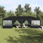 Feesttent met 12 zijwanden Antraciet 8x4 m PE (Overige), Verzenden, Nieuw
