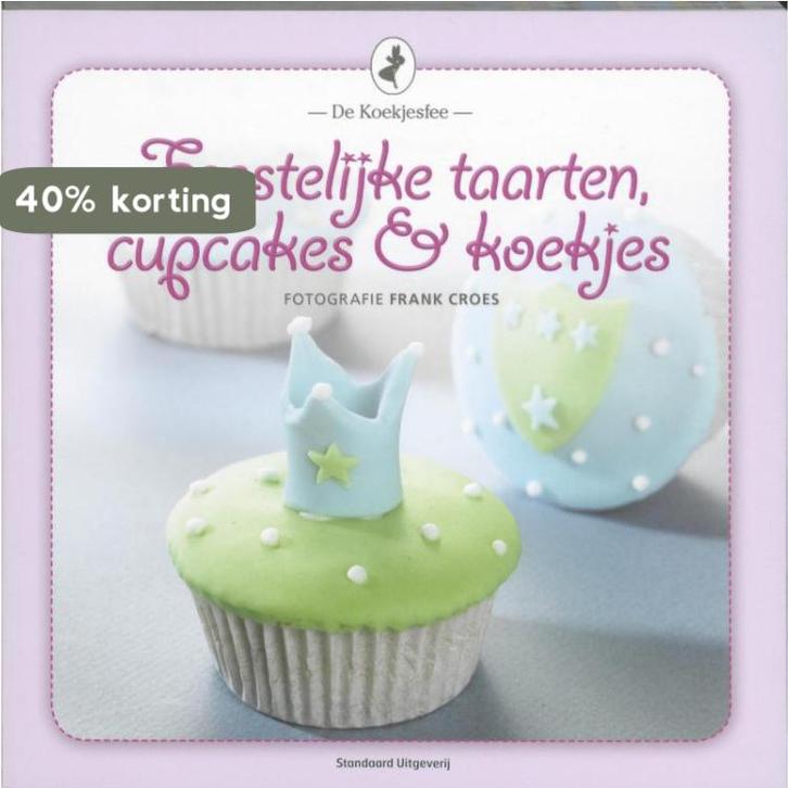 Feestelijke taarten, cupcakes en koekjes 9789002232725, Boeken, Kookboeken, Gelezen, Verzenden