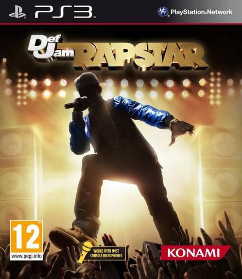 Def Jam Rapstar (PlayStation 3), Spelcomputers en Games, Games | Sony PlayStation 3, Gebruikt, Vanaf 7 jaar, Verzenden