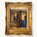 Scuola europea (XX), da William Hemsley - Il postino del, Antiek en Kunst, Kunst | Schilderijen | Klassiek