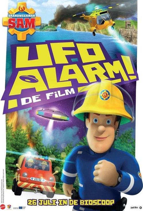 Brandweerman Sam Film: Ufo Alarm - DVD, Cd's en Dvd's, Dvd's | Tekenfilms en Animatie, Verzenden