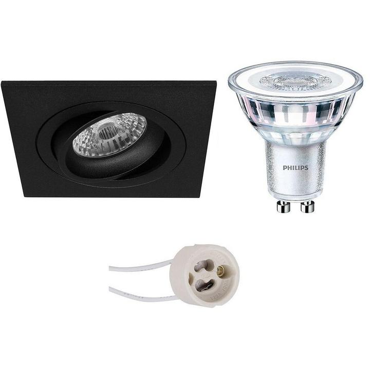 Voordeelset: LED Spot Set - Pragmi Borny Pro - GU10 Fitting, Huis en Inrichting, Lampen | Spots, Plafondspot of Wandspot, Nieuw