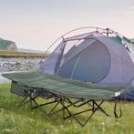 TRUUSK Opvouwbaar Veldbed - Campingligstoel Met Tas en Beker, Verzenden, Nieuw