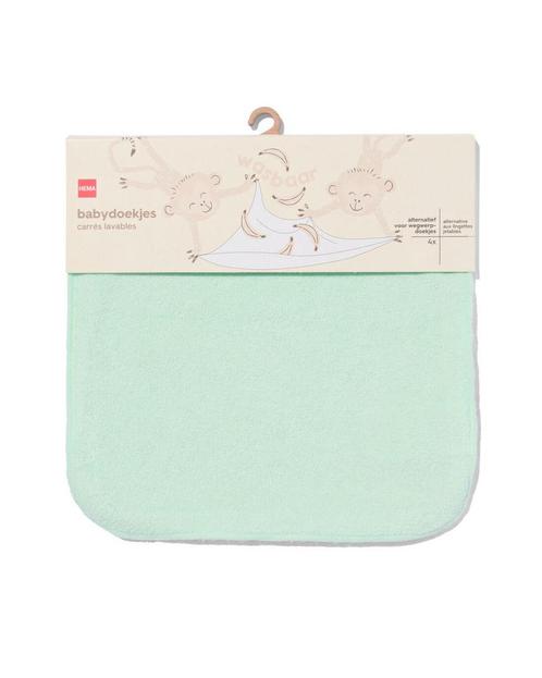 HEMA Wasbare babydoekjes 21x21 - 4 stuks, Huis en Inrichting, Schoonmaakartikelen, Verzenden