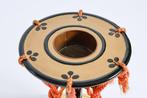 Vaas - Japanse drumvormige vaas met feniks- en, Antiek en Kunst