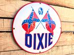 Dixie confederate flags vintage emaille bord, Verzenden, Nieuw