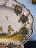 Nidervillers - Schotel - Majolica - Groot bord in majolica