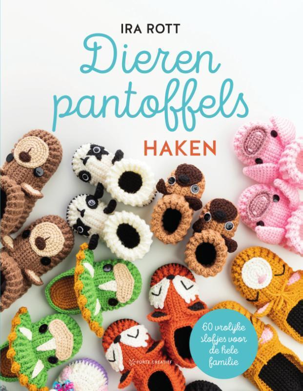 Dierenpantoffels haken 9789000379781 Ira Rott, Boeken, Hobby en Vrije tijd, Zo goed als nieuw, Verzenden
