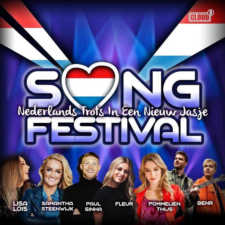 Songfestival: Nederlands Trots In Een Nieuw Jasje - CD, Cd's en Dvd's, Cd's | Overige Cd's, Ophalen of Verzenden