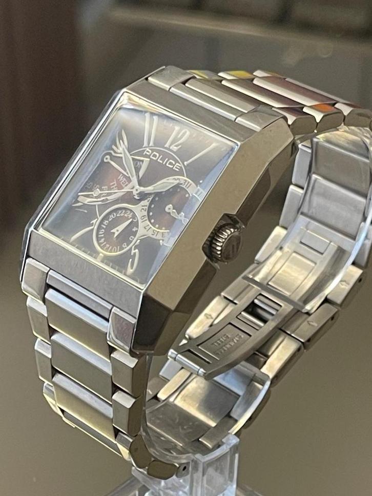 Police Timepiece Herenhorloge, Sieraden, Tassen en Uiterlijk, Horloges | Heren, Polshorloge, Gebruikt, Verzenden