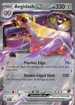 Aegislash ex 135/182 Paradox Rift, Hobby en Vrije tijd, Verzamelkaartspellen | Pokémon, Ophalen of Verzenden, Nieuw, Losse kaart
