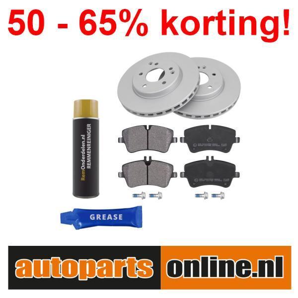 Remschijven + Remblokken Mercedes-benz Clk voorzijde, Auto-onderdelen, Besturing, Nieuw, Verzenden