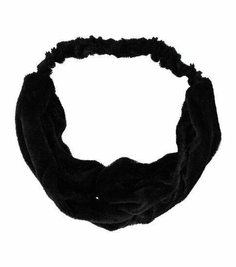 Haarband Twist Velvet Effen Zwart, Sieraden, Tassen en Uiterlijk, Uiterlijk | Haarverzorging