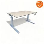 Gispen TM bureau – Slinger verstelbaar – 120x80 met zich, Werkplek, Ophalen of Verzenden, Gebruikt, Bureau