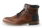 Rieker Veterboots in maat 43 Cognac | 10% extra korting, Kleding | Heren, Schoenen, Overige kleuren, Verzenden, Boots, Zo goed als nieuw