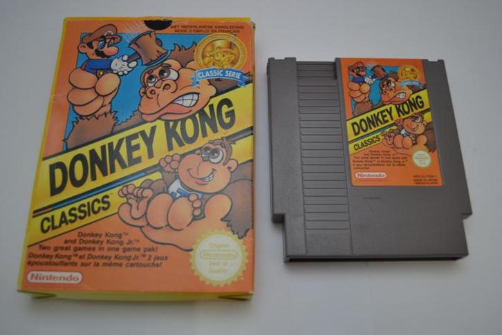 Donkey Kong Classics (NES FRA CB), Spelcomputers en Games, Games | Nintendo NES, 1 speler, Zo goed als nieuw, Verzenden