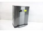 EKO E-Cube - Prullenbak - 28+18 liter - Black Steel, Verzenden, Zo goed als nieuw