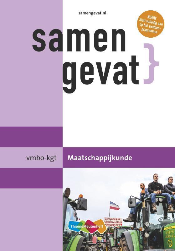 Samengevat vmbo kgt Maatschappijkunde 9789006079913, Boeken, Filosofie, Zo goed als nieuw, Verzenden