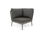 Niehoff Freeport Lounge Hoekmodule - Zwart, Tuin en Terras, Tuinsets en Loungesets, Ophalen of Verzenden, Nieuw