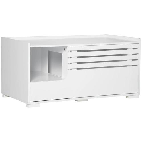 TRUUSK Kattenkast Voor Kattenbak Kattenhuis Met Magnetische, Dieren en Toebehoren, Katten-accessoires, Nieuw, Verzenden