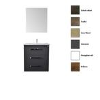 Badkamermeubelset Sanicare Q10 3 Laden 65cm Hoogglans Wit, Ophalen of Verzenden, Nieuw, Chroom, Bad