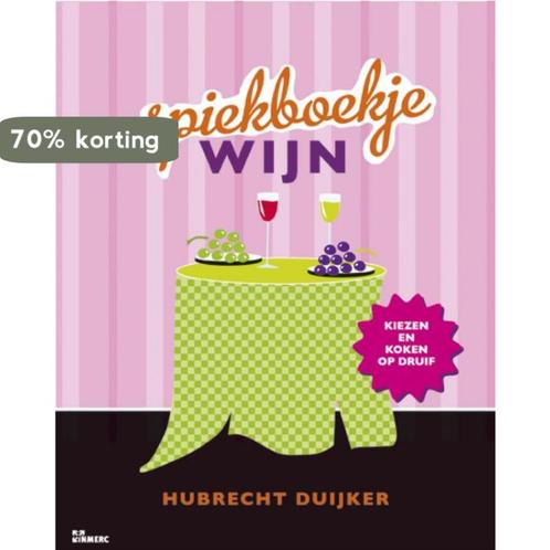 Spiekboekje wijn 9789021549194 Hubrecht Duijker, Boeken, Kookboeken, Gelezen, Verzenden