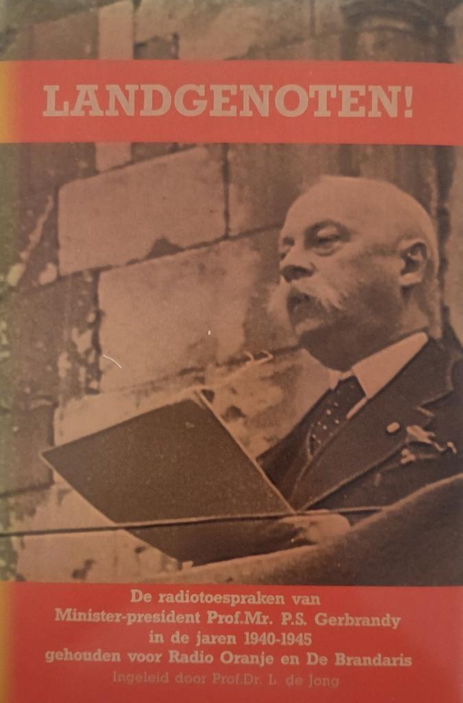 Landgenoten 9789061353966 P.S. Gerbrandy, Boeken, Oorlog en Militair, Gelezen, Verzenden