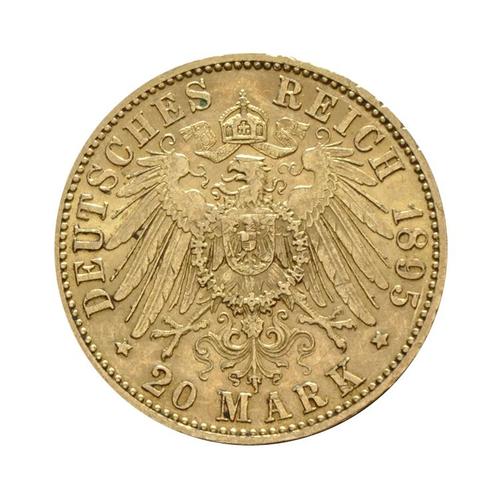 Gouden munt 20 Mark, Postzegels en Munten, Edelmetalen en Baren, Verzenden
