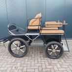 Recreatiewagen-koets-paard-pony- enkel-2span, Dieren en Toebehoren, Zo goed als nieuw, Overige typen, Paard of Pony