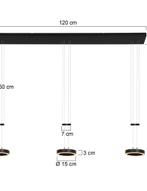 Steinhauer hanglamp Piola 3501ZW Tweede Kans, Huis en Inrichting, Lampen | Hanglampen, Ophalen, Overige materialen, Design, Zo goed als nieuw