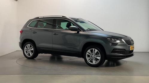 Zakelijke Lease |  Škoda Karoq 1.5 TSI 150pk DSG ACT Busines, Auto's, Skoda, Dealer onderhouden, Lease, Grijs, Automaat, SUV of Terreinwagen