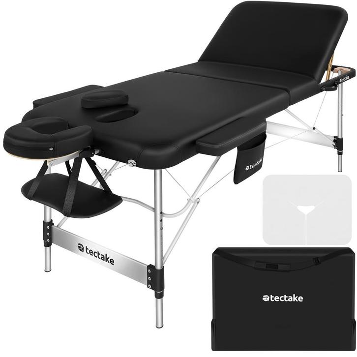 Massagetafel met 3 zones Ko Tao, draagtas, aluminiumframe -, Sport en Fitness, Massageproducten, Verzenden