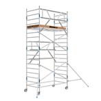 Basic rolsteiger 135 x 6,2m WH AGS-voorloopleuning, Doe-het-zelf en Verbouw, Steigers, Verzenden, Nieuw, Rolsteiger of Kamersteiger
