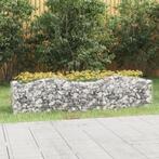 vidaXL Schanskorf gewelfd verhoogd 200x50x50 cm, Tuin en Terras, Bloembakken en Plantenbakken, Verzenden, Nieuw, Metaal, Minder dan 60 cm